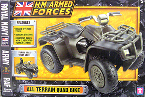 Royal Marines HMAF All Terrain Quad Bike