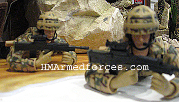 HM Armed Forces Army Crawling Infantryman